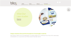 Desktop Screenshot of blickcreative.com.au